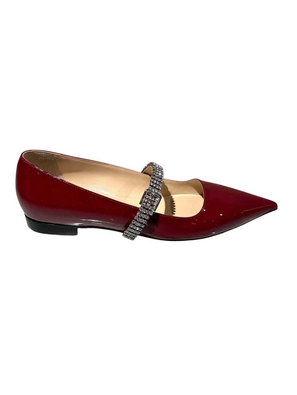 Jimmy Choo Noa Crystal Flats(PLEASE REQUEST YOUR SIZE BEFORE PURCHASING)